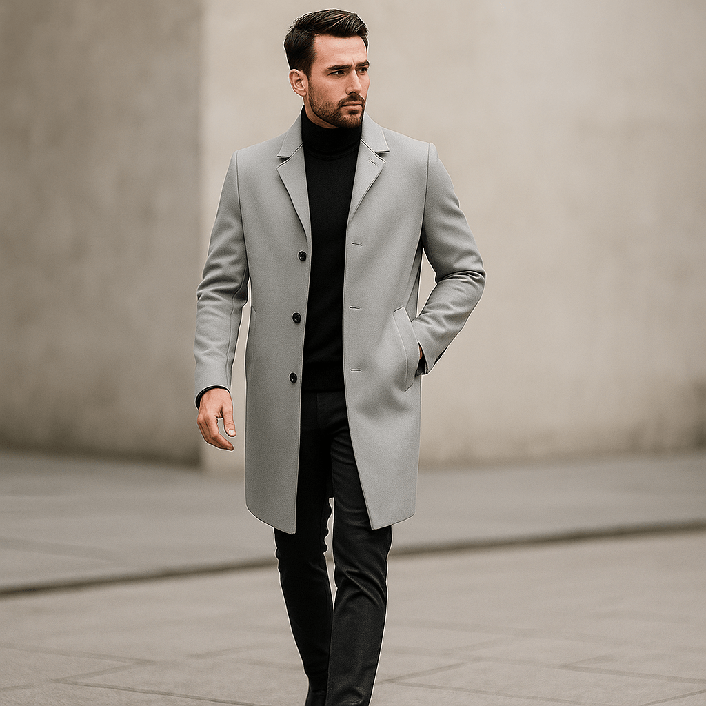 Herre Casual Napitus Takki - Tyylikäs - Mukava - Monikäyttöinen - EmiyoSuomi - Takit - Miehet