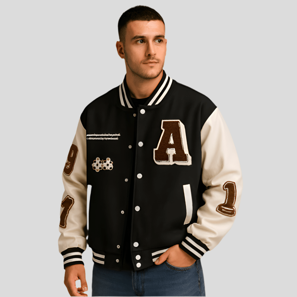 Herre – Väriblokki bomber - takki - EmiyoSuomi - Bomberjacket - Mies