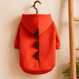 Hund Dinosaur Halloween Hoodie - Lämmin Fleece Puku - Hauska Lemmikkivaatteet - EmiyoSuomi - Halloween