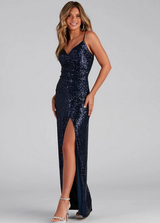 Celeste - Glamour-iltapuku - Kimalluksia-Mekot-EmiyoSuomi