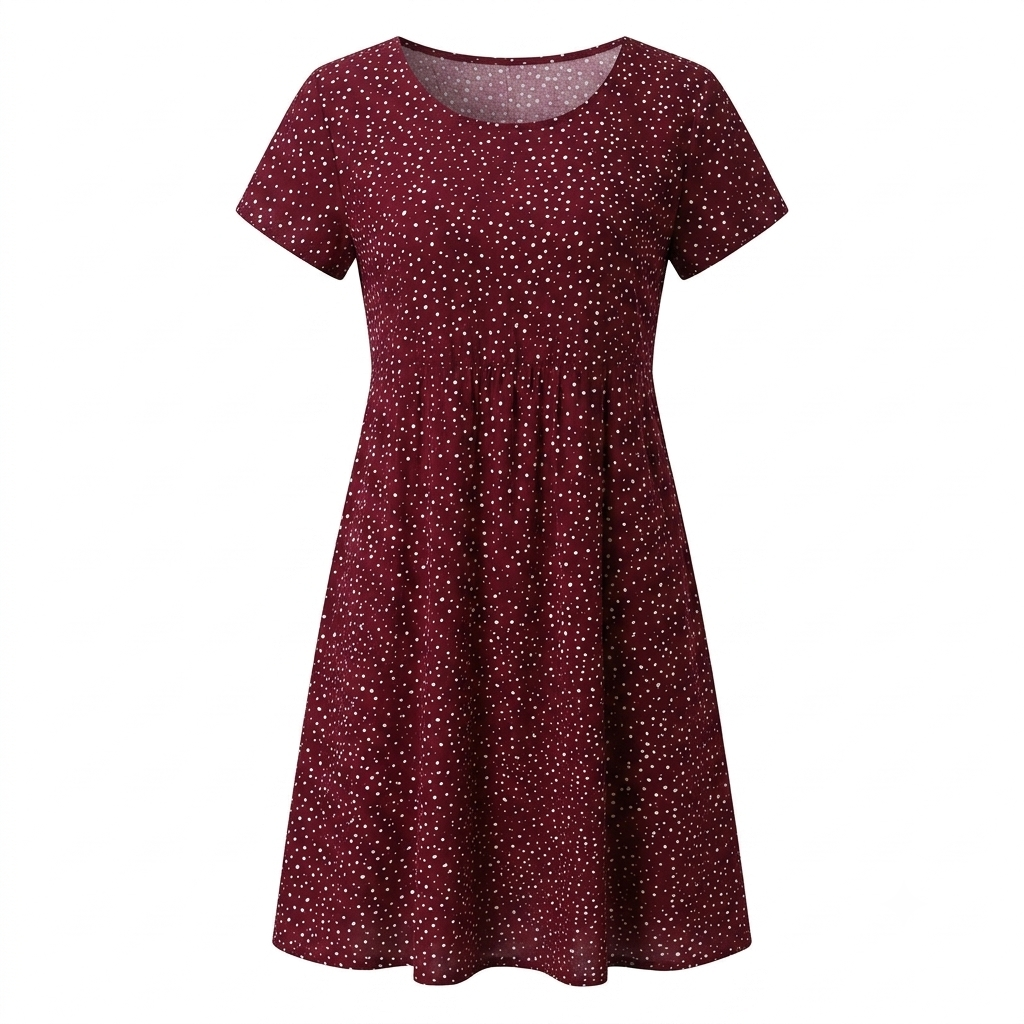 Damen Sommerkleid Boho Viskose