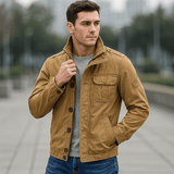 Jethro - Retro farkkutakki - Useita taskuja - Kestävä muotoilu - EmiyoSuomi - Takit - Miehet