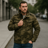 Jethro - Retro farkkutakki - Useita taskuja - Kestävä muotoilu - EmiyoSuomi - Takit - Miehet