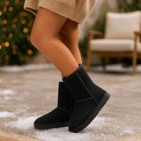 Juena Talvikengät - Paksu Fleecevuori - Lämpö ja Mukavuus - EmiyoSuomi - Saappaat Nainen