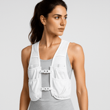 Juoksuliivi - 2 pehmeää pulloa 450 ml - Ihanteellinen polkujuoksuun - EmiyoSuomi - Naisten liivi