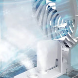 Kannettava Ilmajäähdytin Kostutin Tuulettimen Yövalo - EmiyoSuomi - jäähdytys