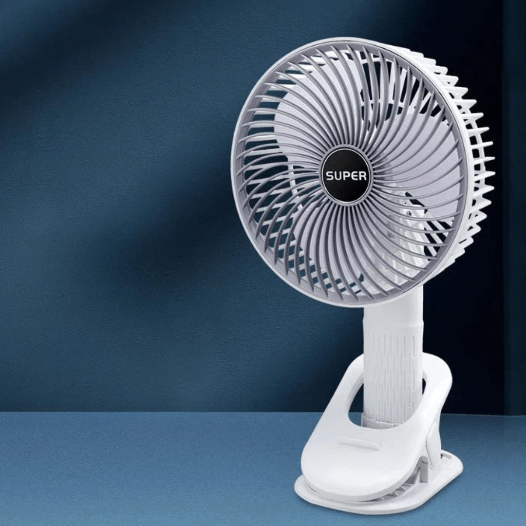Kannettava Klipsi Pöytätuuletin - EmiyoSuomi - jäähdytys