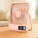 Kannettava USB - ladattava pöytätuuletin - EmiyoSuomi - jäähdytys