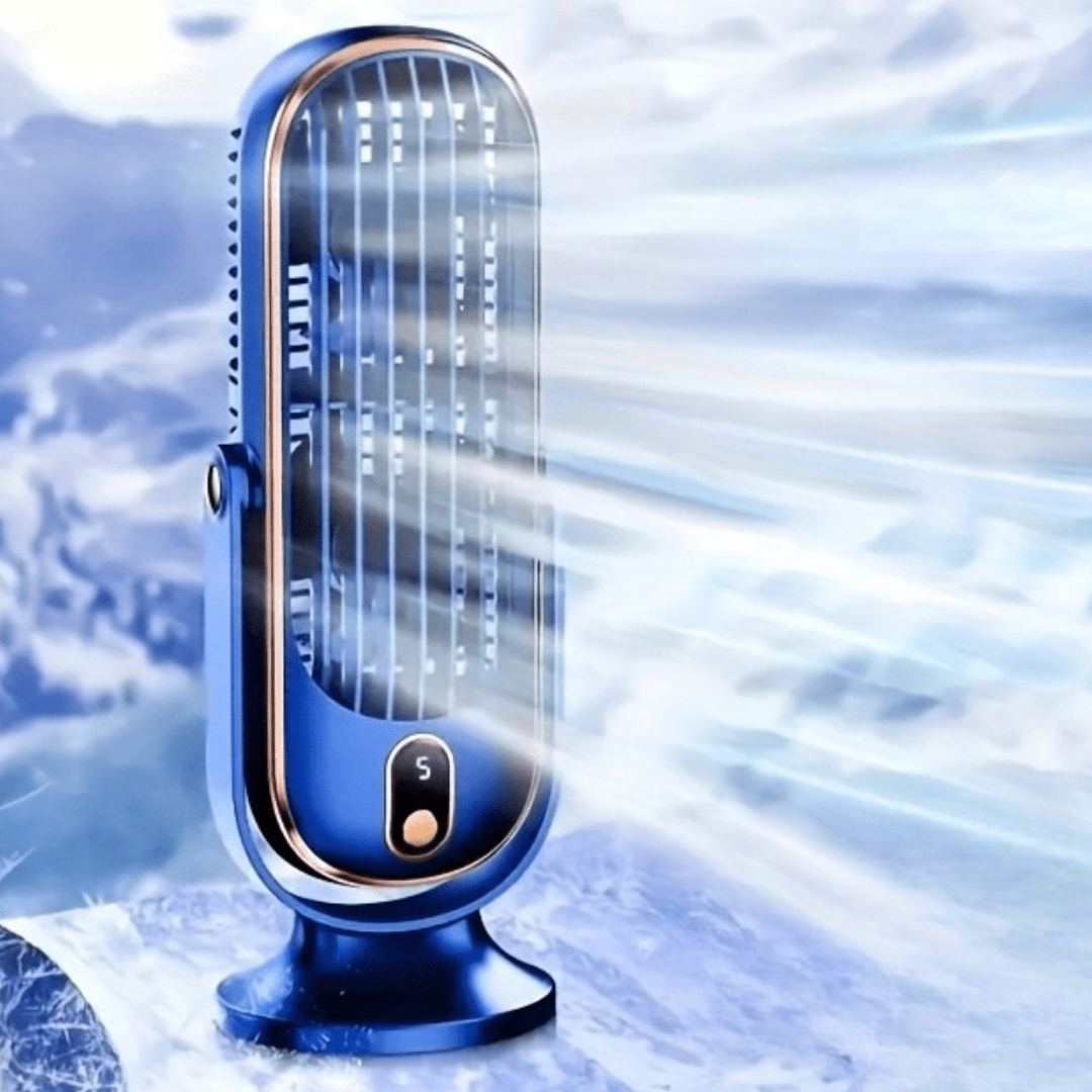 Kannettava USB - viilennystuulettimen pöytätuuletin kääntyvällä päällä - EmiyoSuomi - jäähdytys