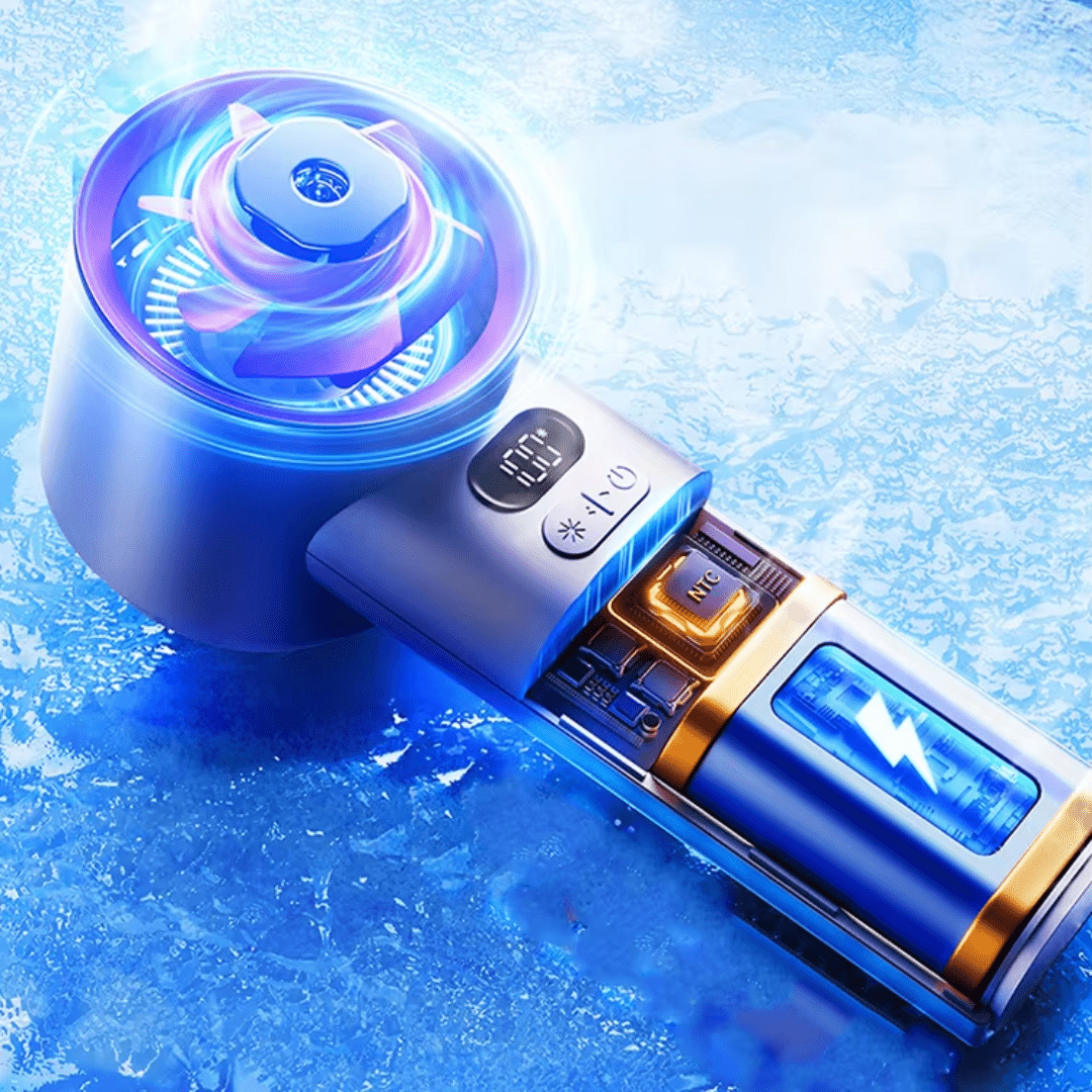 Käsi - mini - tuulettimen – Välitöntä viilennystä sekunneissa - EmiyoSuomi - Leirintäalue