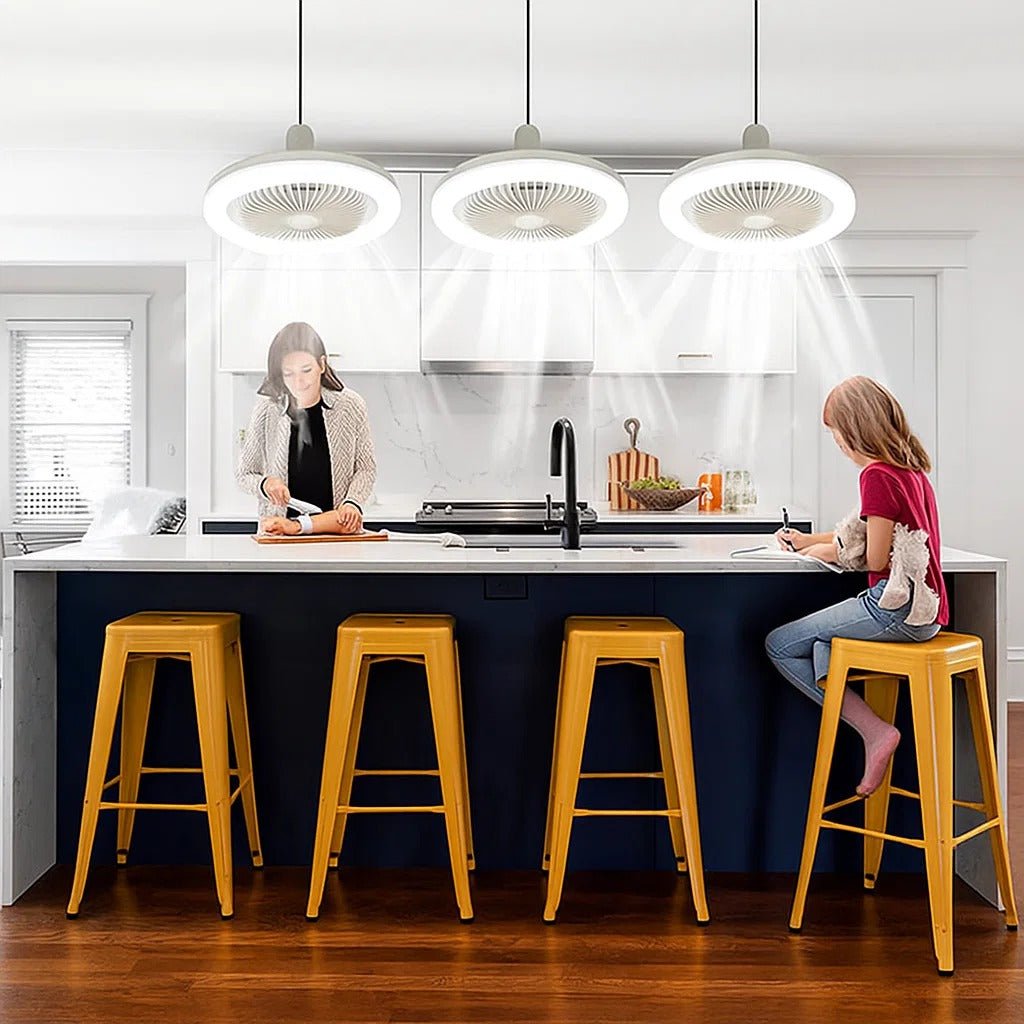 Kattovalaisin Tuulettimen Kauko - ohjaimella - EmiyoSuomi - jäähdytys