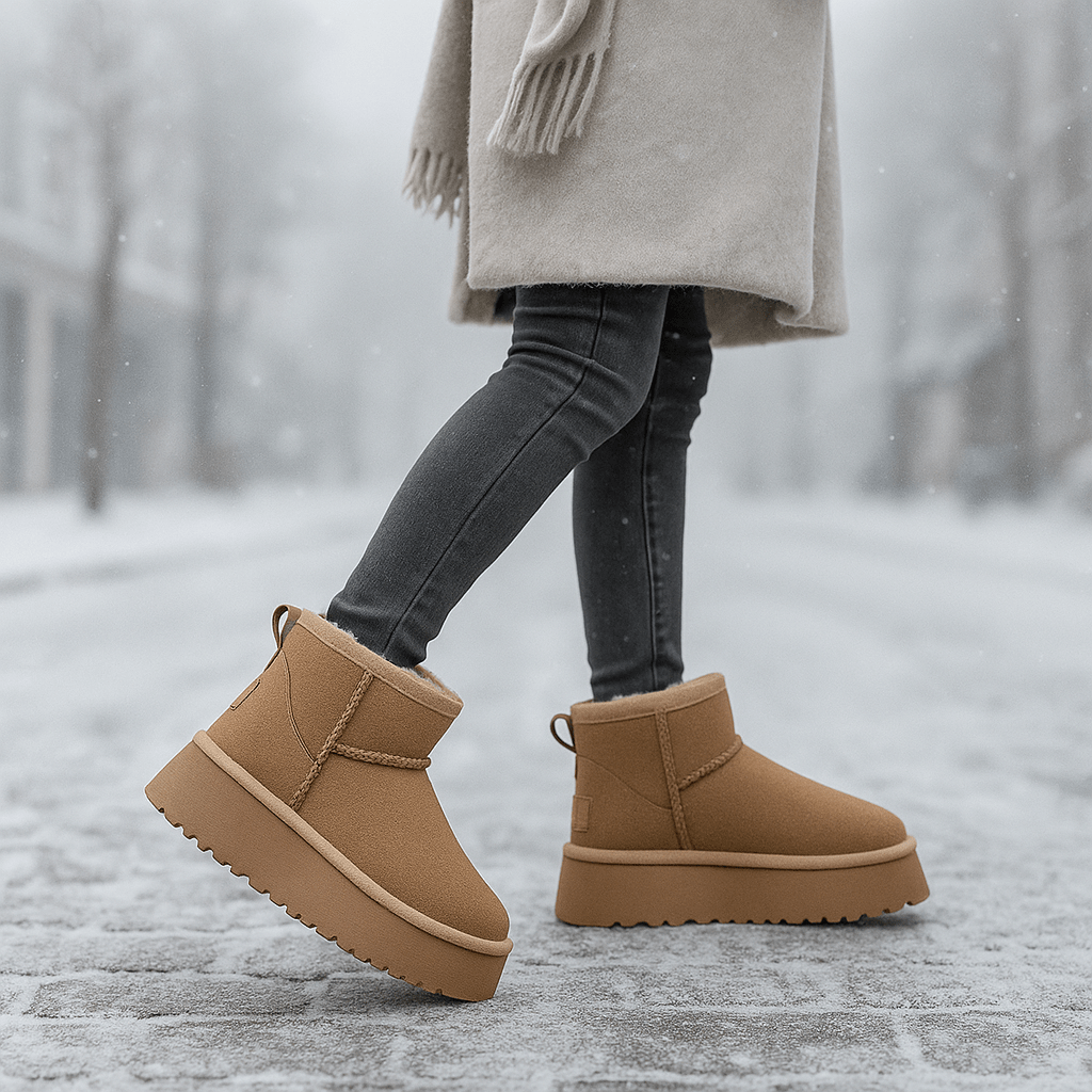 Kaycee - talvikengät mokkaa - EmiyoSuomi - Naisten talvikengät