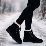 Kengät nauhoilla naisille – lämpö & vakaus - EmiyoSuomi - Naisten talvikengät