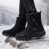 Keskitason Lumisaappaat – Lämpimät, Vesitiiviit ja Liukumattomat - EmiyoSuomi - Naisten talvikengät