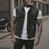 Kestävä moottoripyöräliivi miehille - EmiyoSuomi - Takit - Miehet