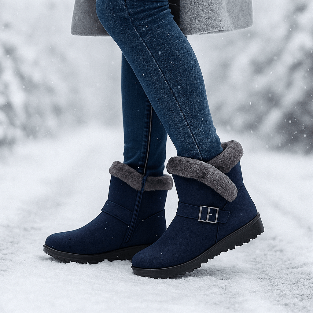 Klaire Talvikengät Nahasta - EmiyoSuomi - Naisten talvikengät