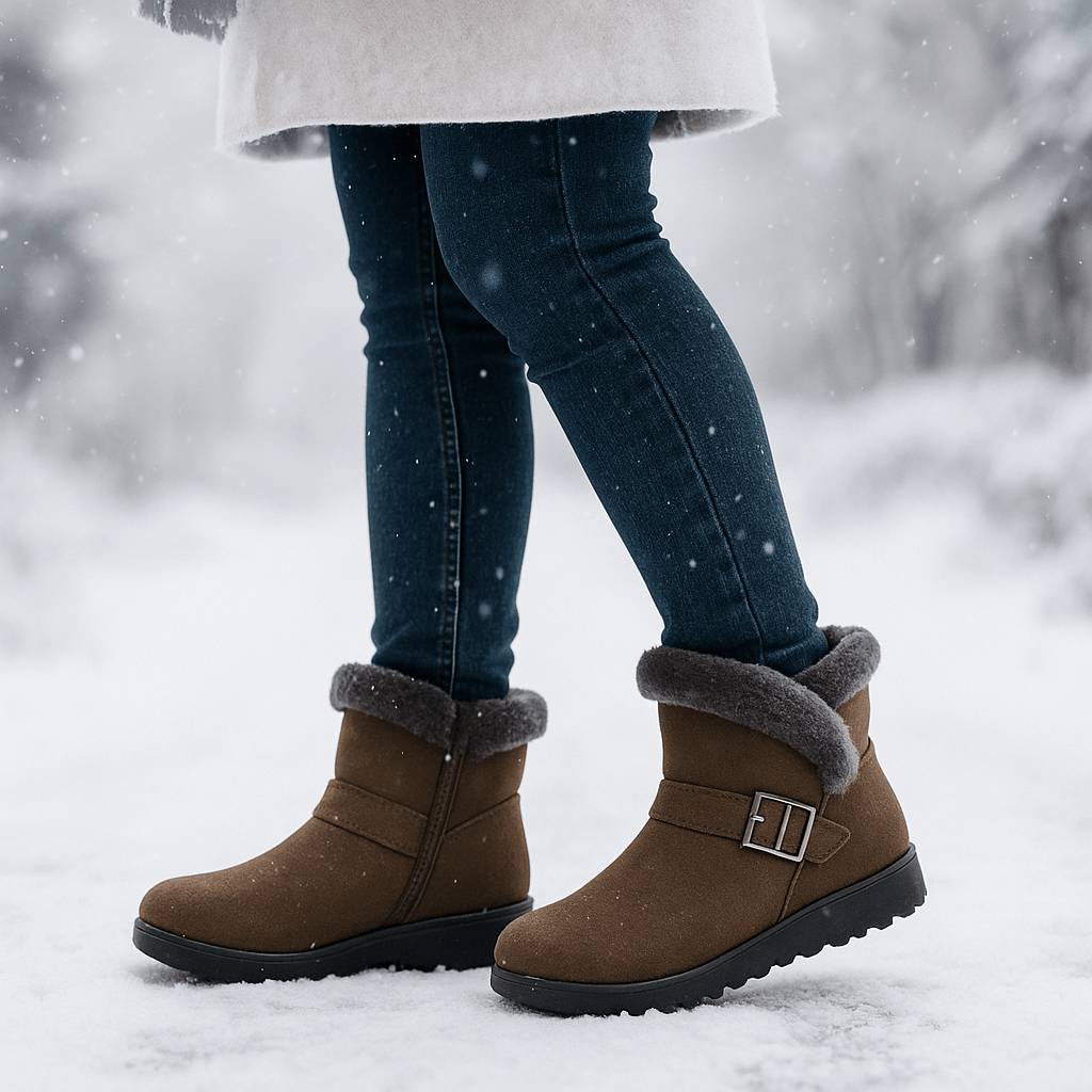 Klaire Talvikengät Nahasta - EmiyoSuomi - Naisten talvikengät