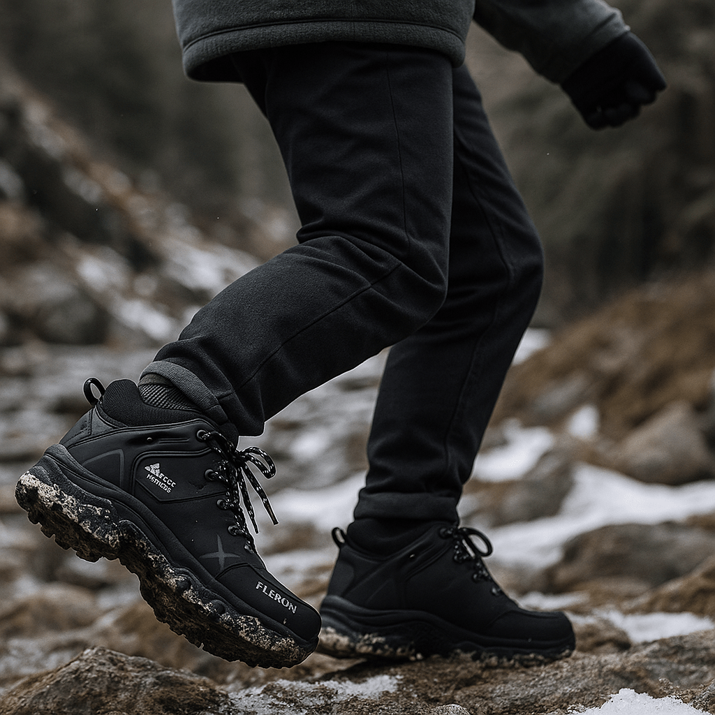 Korkeat vaelluskengät miehille – mukavat ja liukastumattomat - EmiyoSuomi - Talvikenkiä - Mies