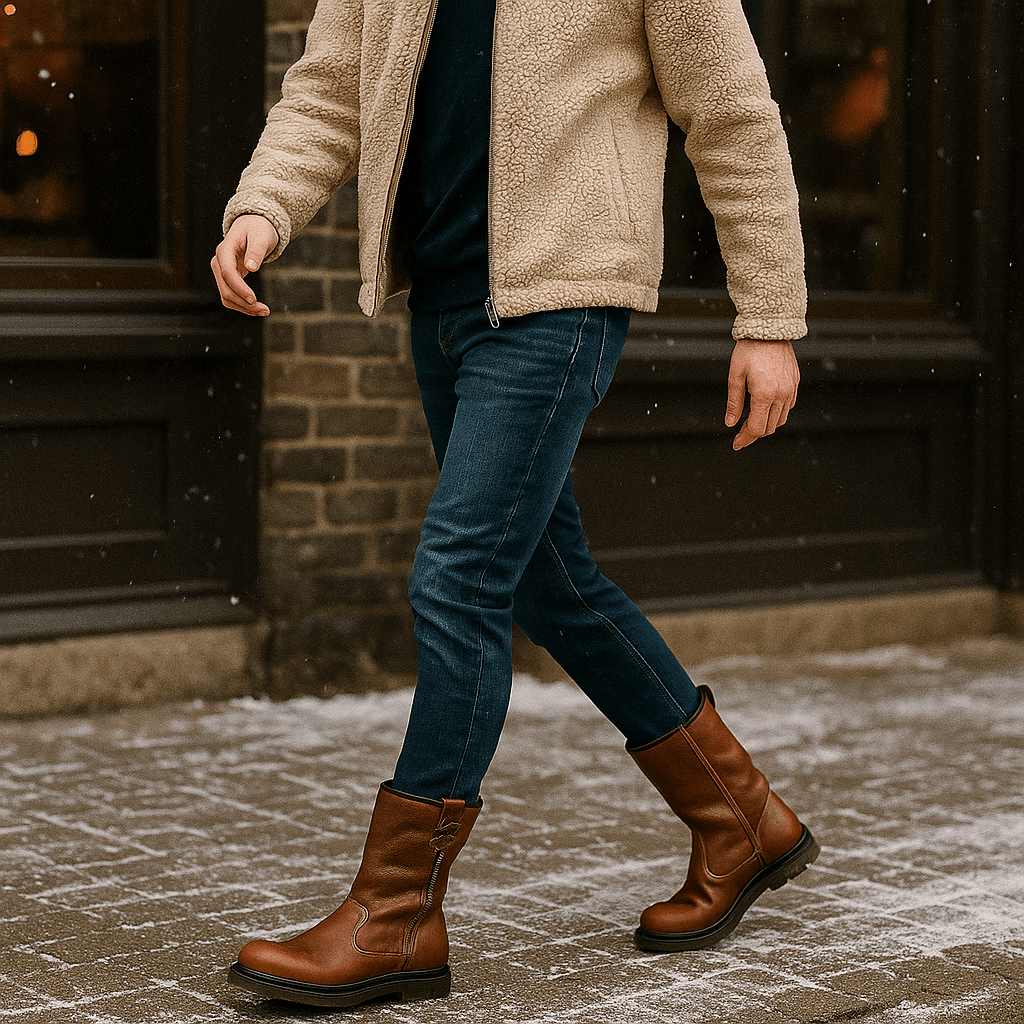 Kris – Miesten vetoketjulliset nilkkurit - EmiyoSuomi - Talvikenkiä - Mies