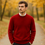 Liam - Mukava Löysä Neule - Pehmeä Tyylikäs Istuvuus - EmiyoSuomi - Villapaita Miehet