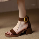 DAISY - Korkokenkä Sandalet - Mukava - Tyylikäs - Kestävä-kengät-EmiyoSuomi