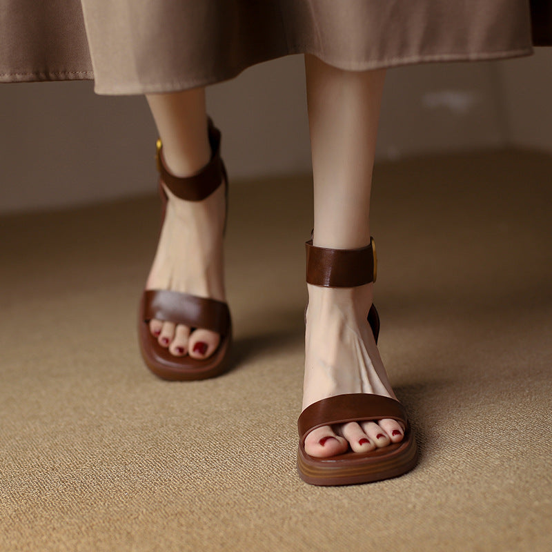 DAISY - Korkokenkä Sandalet - Mukava - Tyylikäs - Kestävä-kengät-EmiyoSuomi