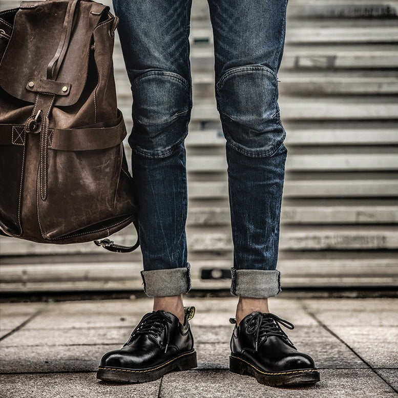 Mukavat klassiset kengät miehille - Tyylikkäät ja mukavat - Laadukkaat materiaalit-Kengät Miehet-EmiyoSuomi