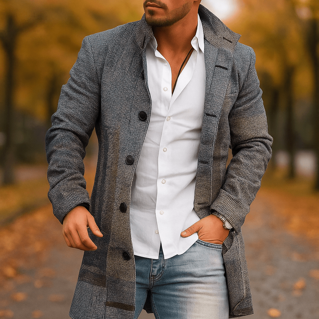 Mark – Kevyt tuulenpitävä takki - EmiyoSuomi - Takit - Miehet