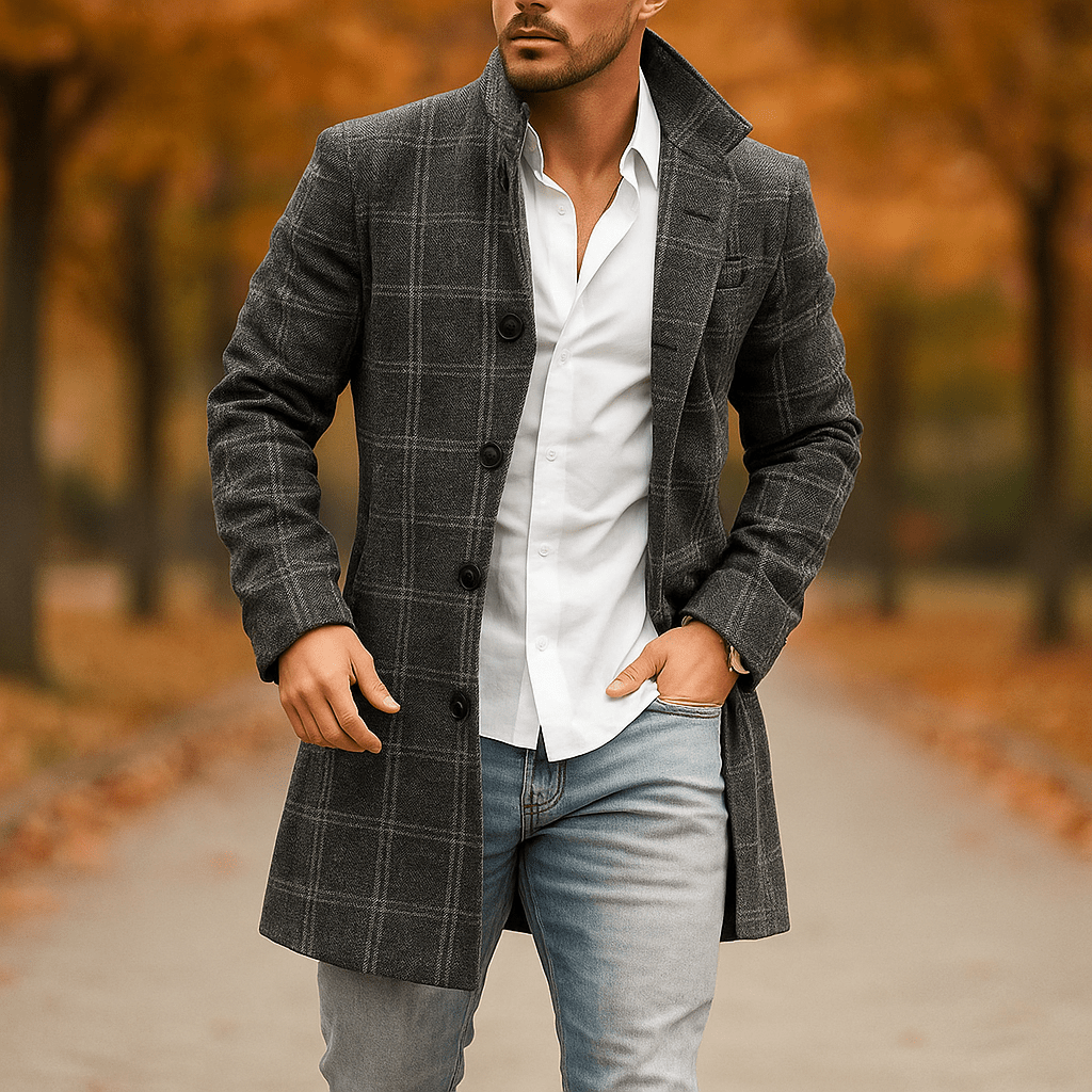 Mark – Kevyt tuulenpitävä takki - EmiyoSuomi - Takit - Miehet