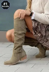 Megan – Rajoitetut Retro Nahkasaappaat