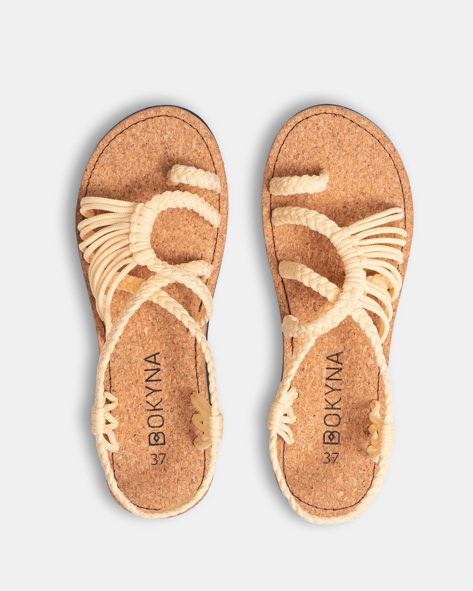 Naisten Sandalet - Kudottu - Mukava Kesä - EmiyoSuomi