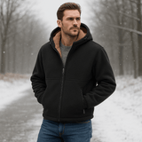 Miesten Fleece - takki - Sherpa Vuori - Vetoketjuhuppu - Normaali Istuvuus - EmiyoSuomi - Takit - Miehet