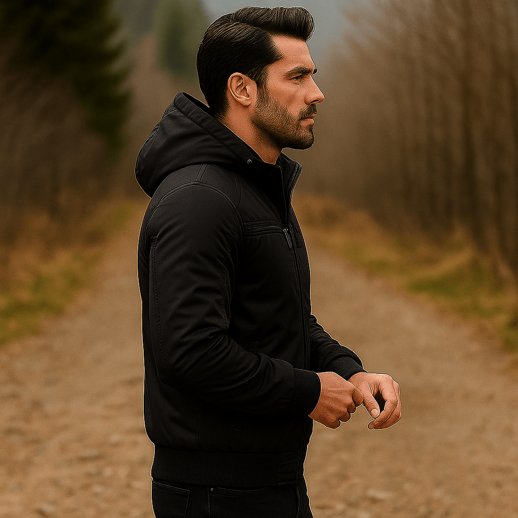 Miesten huppari - Useita taskuja - Mukavuus ja toiminnallisuus - EmiyoSuomi - Takit - Miehet