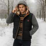 Miesten kylmää kestävä puuvillatakki hupulla - lämmin ja kestävä - EmiyoSuomi - Takit - Miehet