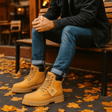 Miesten Nilkkurit Nauhoilla Pehmustetulla Kauluksella - EmiyoSuomi - miesten nilkkurit