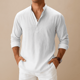 Miesten Pellavapaita – Kevyt ja Tyylikäs - EmiyoSuomi - Miesten T - paidat