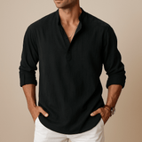 Miesten Pellavapaita – Kevyt ja Tyylikäs - EmiyoSuomi - Miesten T - paidat