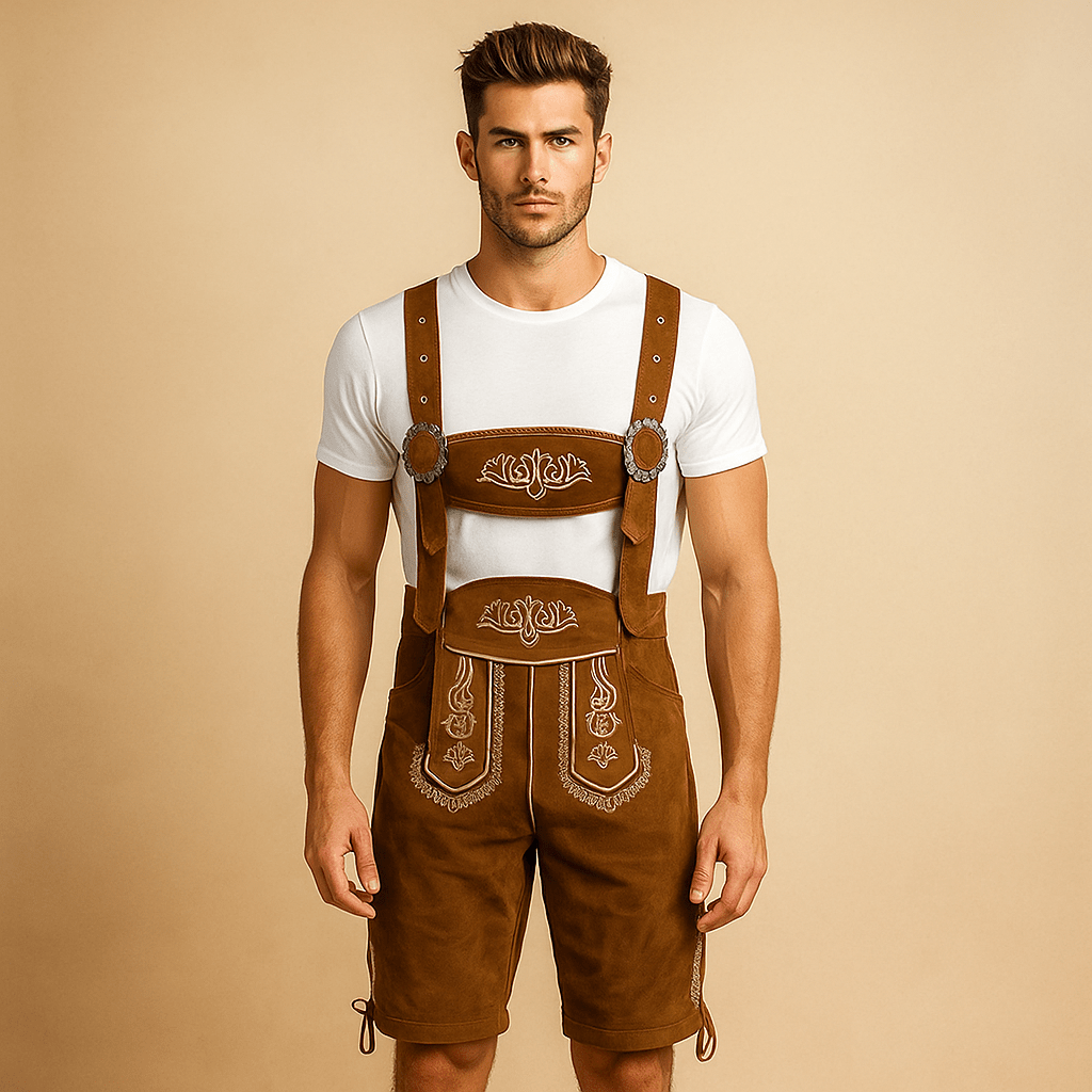 Miesten Perinteiset Lederhosen - EmiyoSuomi - Oktoberfest - Miehet