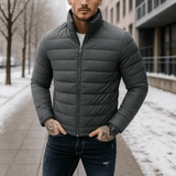 Miesten puffer - takki – vuorattu ja tyylikäs - EmiyoSuomi - Takit - Miehet