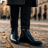 Miesten Retro Kengät Sivuvetoketjulla - EmiyoSuomi - miesten nilkkurit