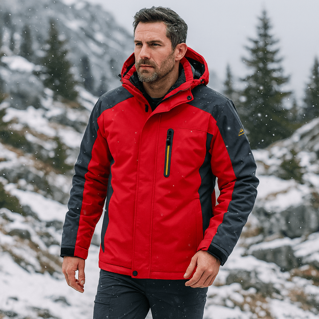 Miesten talvi vuoristohiihtotakki Regular Fit - EmiyoSuomi - Ski takit