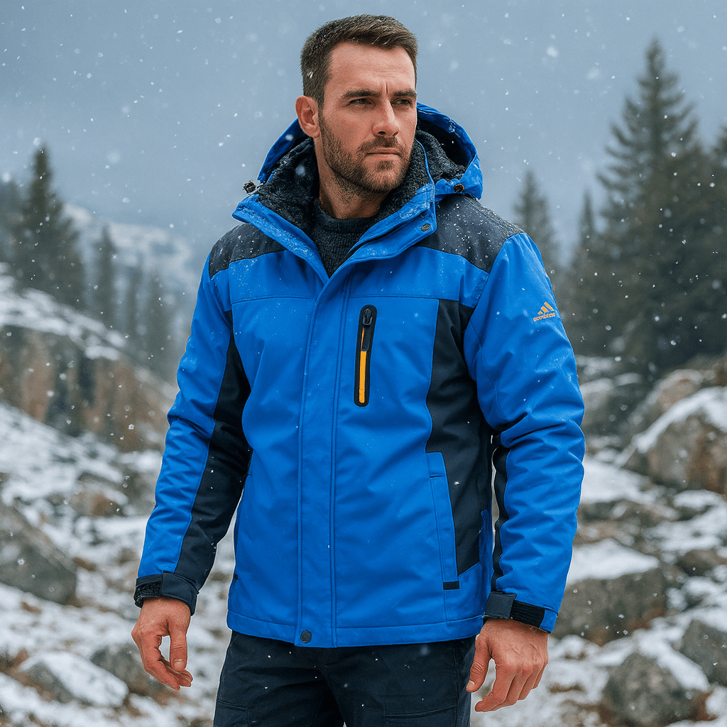 Miesten talvi vuoristohiihtotakki Regular Fit - EmiyoSuomi - Ski takit