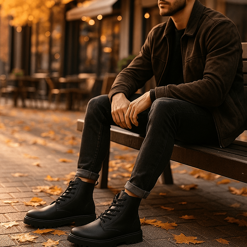 Miesten Vedenpitävät Nilkkakengät Nauhalliset - EmiyoSuomi - miesten nilkkurit