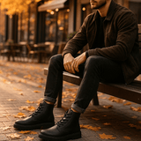 Miesten Vedenpitävät Nilkkakengät Nauhalliset - EmiyoSuomi - miesten nilkkurit