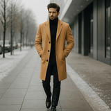 Miesten Villatakki - Terrence - Lämmin, Tyylikäs & Kestävä - EmiyoSuomi - Takit - Miehet