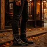 Miesten Vintage Kengät Retro - tyylillä - EmiyoSuomi - miesten nilkkurit