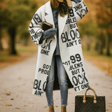 Milla - Pitkä Villakangastakki - Lämmin & Lumoavat Värit - EmiyoSuomi - Takki Nainen