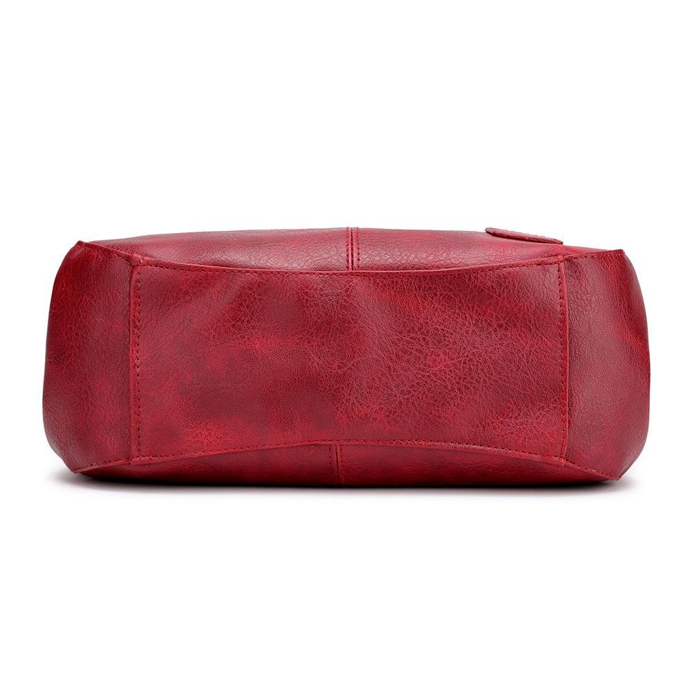 Mirabelle - Suuri Tyylikäs Nahkalaukku Arkikäyttöön - EmiyoSuomi - Käsilaukku