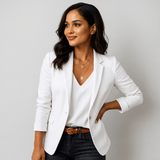 Naisten Bleiseri - Räätälöity Istuvuus - Pitkät Hihat - Elegantti Takki - EmiyoSuomi - Neuleet