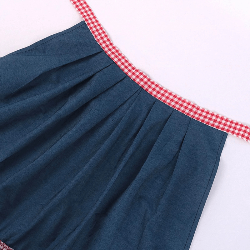 Naisten Dirndl Mekko - Hengittävä Materiaali - Oktoberfest Tyyli - EmiyoSuomi - Oktoberfest - Nainen